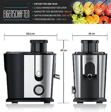 prsluk jaknica mango u: Sokovnik Kitchen:Basics – 600 W, nerđajući čelik - Snaga motora: 600 at lalafo.rs — 1 prsluk jaknica mango u: Sokovnik Kitchen:Basics – 600 W, nerđajući čelik - Snaga motora: 600 — 1