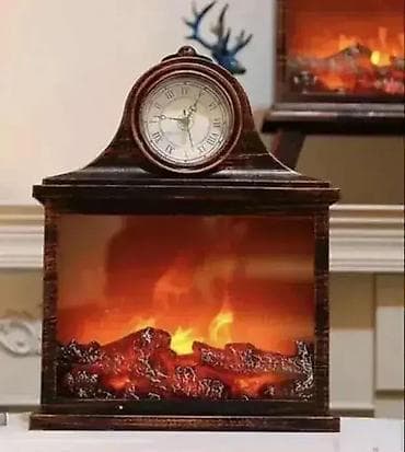 RETRO LED Ukrasni Kamin - Svetleći Kamin sa Satom Specifikacije: 🔥 na lalafo.rs — 3 RETRO LED Ukrasni Kamin - Svetleći Kamin sa Satom Specifikacije: 🔥 — 3