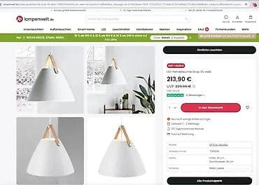 Lighting & Fittings: Nordlux Strap 36 – viseća plafonska lampa - Dizajn: skandinavski at lalafo.rs — 5 Lighting & Fittings: Nordlux Strap 36 – viseća plafonska lampa - Dizajn: skandinavski — 5