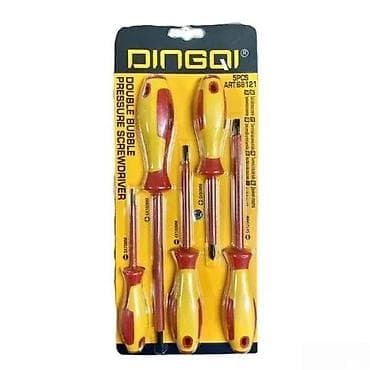 Hand Tools: Set odvijača DINGQI – 5 delova - Tipovi: krstasti (PH) i ravni (SL) at lalafo.rs — 4 Hand Tools: Set odvijača DINGQI – 5 delova - Tipovi: krstasti (PH) i ravni (SL) — 4