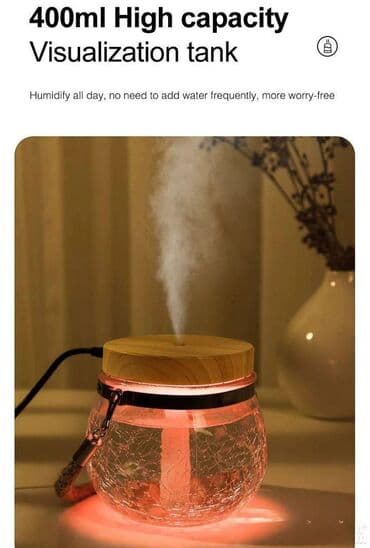 Prečišćivači vazduha: Tegla LED difuzer i prečišćivač vazduha 🌿 Aromaterapija i opuštanje na lalafo.rs — 4 Prečišćivači vazduha: Tegla LED difuzer i prečišćivač vazduha 🌿 Aromaterapija i opuštanje — 4