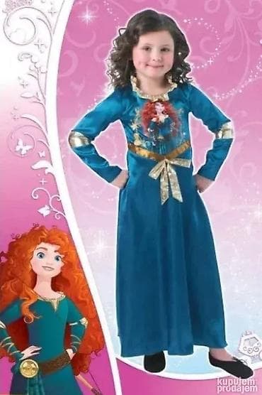 Kostimi za maskenbal: Hrabra MERIDA kostim haljina veličine dostupne: od 3 do 4 godine - na lalafo.rs — 1 Kostimi za maskenbal: Hrabra MERIDA kostim haljina veličine dostupne: od 3 do 4 godine - — 1
