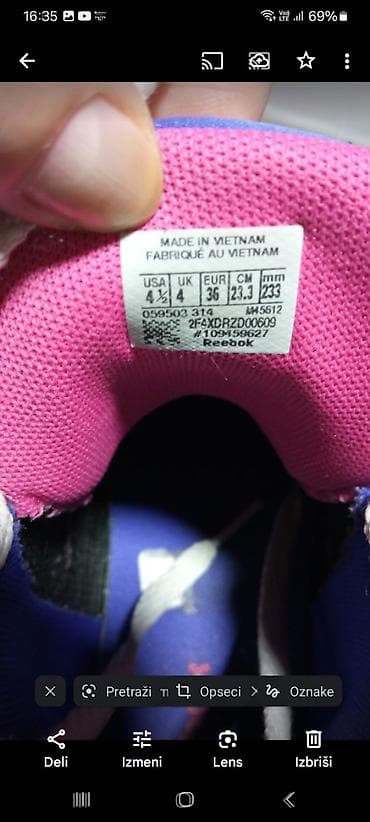 Original reebok patike,ocuvane,jako dobro stanje na lalafo.rs — 2 Original reebok patike,ocuvane,jako dobro stanje — 2