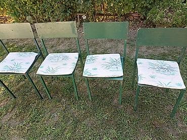 Četiri metalne stolice za dvorište, nije potrebno sklanjati u kišno i na lalafo.rs — 2 Četiri metalne stolice za dvorište, nije potrebno sklanjati u kišno i — 2