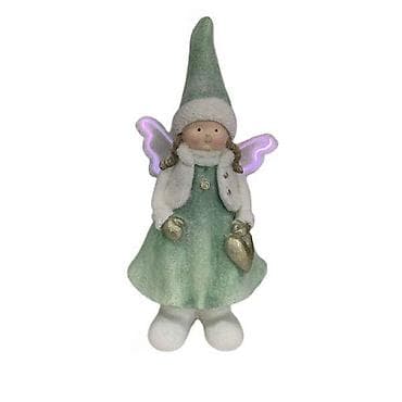 Ukrasna figurica vile sa LED krilima - Dekorativna figurica na lalafo.rs Ukrasna figurica vile sa LED krilima - Dekorativna figurica