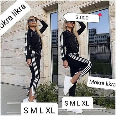 Women's Clothing: Komplet trenerka mokra likra 3.000 dinara ❤️ at lalafo.rs — 3 Women's Clothing: Komplet trenerka mokra likra 3.000 dinara ❤️ — 3