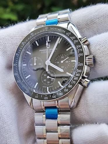 PAGANI DESIGN PD-1701 -Crni- Omega Speedmaster Moonwatch Potpuno nov na lalafo.rs — 4 PAGANI DESIGN PD-1701 -Crni- Omega Speedmaster Moonwatch Potpuno nov — 4