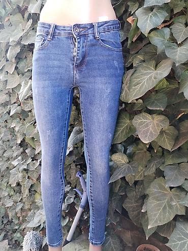 Farmerke – veličina XS, kao nove. - Kroj: skinny/uz telo, uske na lalafo.rs Farmerke – veličina XS, kao nove. - Kroj: skinny/uz telo, uske