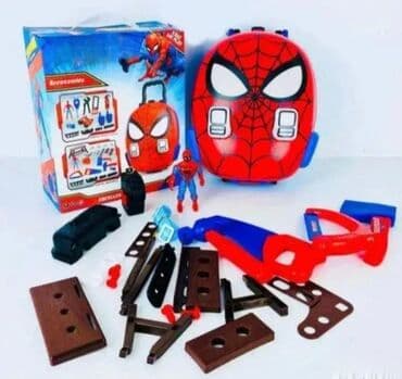 Igračke: Spajdermen Kofer sa Alatom za Igru 🧳🛠️ Kofer alat za malog na lalafo.rs Igračke: Spajdermen Kofer sa Alatom za Igru 🧳🛠️ Kofer alat za malog