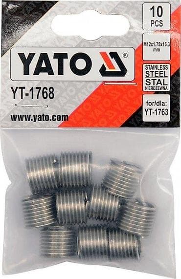 Tool Accessories & Attachments: YATO navojne umetke – set 10 kom - Model: YT-1768 - Dimenzije: M12 x at lalafo.rs — 2 Tool Accessories & Attachments: YATO navojne umetke – set 10 kom - Model: YT-1768 - Dimenzije: M12 x — 2