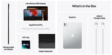 -iPad Pro 11 inch 256GB M5 space black, silver -Vakum pakovanje na lalafo.rs — 2 -iPad Pro 11 inch 256GB M5 space black, silver -Vakum pakovanje — 2