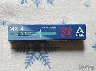 ARCTIC MX-4 4g Sa Spatulom Pasta je nova, dolazi u paketu sa spatulom na lalafo.rs — 1 ARCTIC MX-4 4g Sa Spatulom Pasta je nova, dolazi u paketu sa spatulom — 1