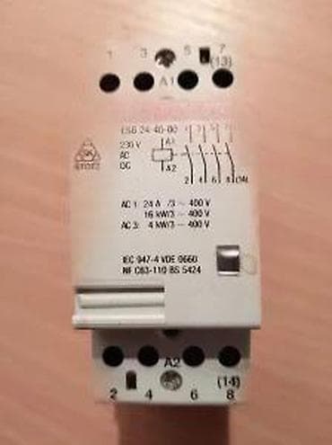 Home & Garden: ABB KONTAKTOR ESB 24-40-00 NEISPRAVAN. | Kontaktor ABB ESB 24-40-00 at lalafo.rs — 3 Home & Garden: ABB KONTAKTOR ESB 24-40-00 NEISPRAVAN. | Kontaktor ABB ESB 24-40-00 — 3