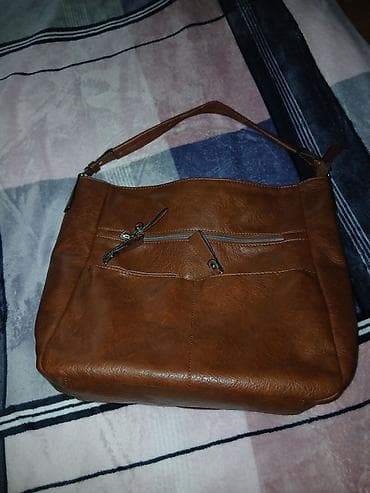 Ženska torba – braon, prirodni ton - Materijal: imitacija kože sa at lalafo.rs — 3 Ženska torba – braon, prirodni ton - Materijal: imitacija kože sa — 3