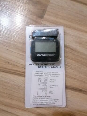 Ostalo: GYMBOSS intervalni tajmer i štoperica - Kompaktan, jednostavan za na lalafo.rs — 2 Ostalo: GYMBOSS intervalni tajmer i štoperica - Kompaktan, jednostavan za — 2