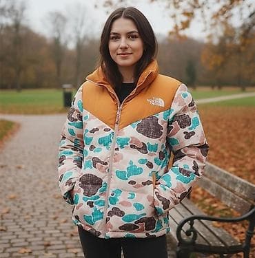 The North Face ženska jakna – duža puffer silueta sa printom - Model na lalafo.rs — 4 The North Face ženska jakna – duža puffer silueta sa printom - Model — 4