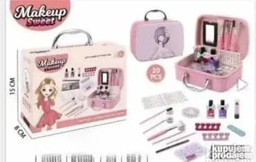 Dečiji setovi za ulepšavanje: Kofer sa Šminkom za Devojčice - Set za Šminkanje 💄✨ Ovaj set sa 22 na lalafo.rs — 1 Dečiji setovi za ulepšavanje: Kofer sa Šminkom za Devojčice - Set za Šminkanje 💄✨ Ovaj set sa 22 — 1