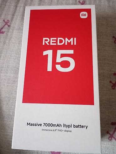 Mobile Phones & Accessories: Prodajem Xiaomi Redmi 15,potpuno nov,nekorišćen.Info Viber samo sms at lalafo.rs — 3 Mobile Phones & Accessories: Prodajem Xiaomi Redmi 15,potpuno nov,nekorišćen.Info Viber samo sms — 3