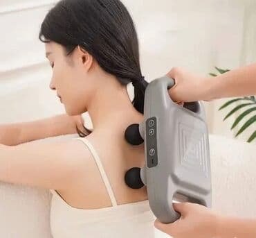 Višenamenski električni masažer sa ručkama i 4 masažne glave - Dizajn na lalafo.rs Višenamenski električni masažer sa ručkama i 4 masažne glave - Dizajn