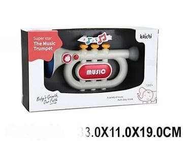 Muzička igračka – truba Kaichi “Super Star The Music Trumpet” - na lalafo.rs Muzička igračka – truba Kaichi “Super Star The Music Trumpet” -