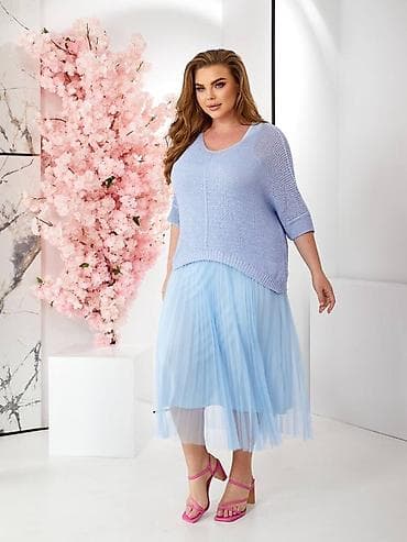 🔥Plisirana midi haljina od tila – ženska - Elegantna plisirana suknja na lalafo.rs — 8 🔥Plisirana midi haljina od tila – ženska - Elegantna plisirana suknja — 8