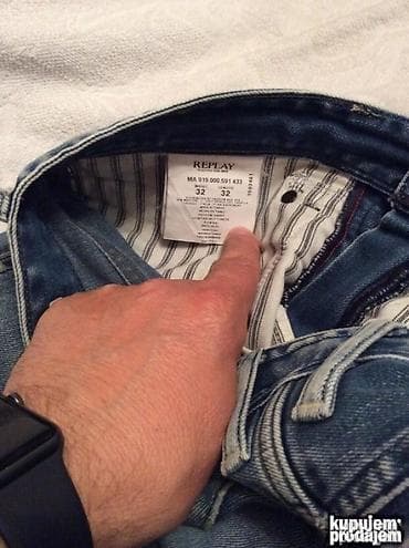 Original Replay farmerice 32 / 33 / 2 komada SLIM FIT 98% cotton 2% na lalafo.rs — 6 Original Replay farmerice 32 / 33 / 2 komada SLIM FIT 98% cotton 2% — 6