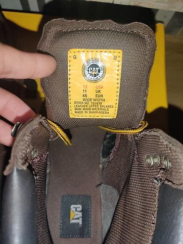 Safety work boots: Caterpillar (CAT) poluduboke kožne čizme - Tip: Poluduboke at lalafo.rs — 3 Safety work boots: Caterpillar (CAT) poluduboke kožne čizme - Tip: Poluduboke — 3