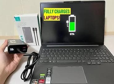 USAMS Yattu Fast Charging Kit – power banka od 30000 mAh za laptopove na lalafo.rs USAMS Yattu Fast Charging Kit – power banka od 30000 mAh za laptopove