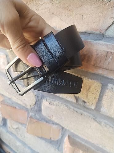 Armani muski kais koza Duzina sasbalom 108,sirina 3,5 at lalafo.rs — 3 Armani muski kais koza Duzina sasbalom 108,sirina 3,5 — 3