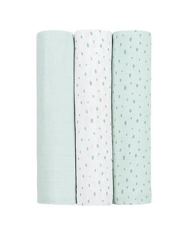 Set od 3 muslin tetra pelene za bebe - Materijal: 100% prozračan na lalafo.rs Set od 3 muslin tetra pelene za bebe - Materijal: 100% prozračan