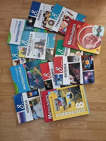 Other: Komplet udžbenika za 8. razred osnovne škole (različiti izdavači at lalafo.rs — 1 Other: Komplet udžbenika za 8. razred osnovne škole (različiti izdavači — 1