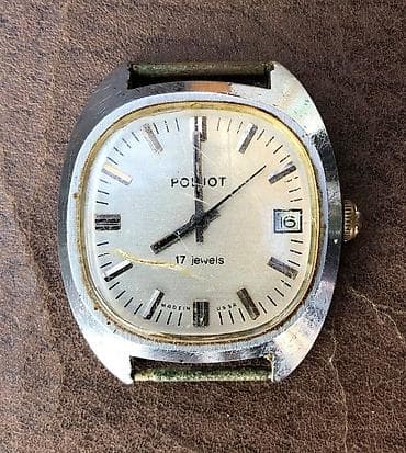 Antiques: Poljot ručni sat SSSR 1970-te, radi, cushion kućište, Originalni at lalafo.rs — 1 Antiques: Poljot ručni sat SSSR 1970-te, radi, cushion kućište, Originalni — 1