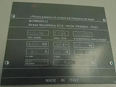 CNC ruter Morbidelli, Author 400 🔧 Model: AU 400 Putna X osa: 2100 mm na lalafo.rs — 5 CNC ruter Morbidelli, Author 400 🔧 Model: AU 400 Putna X osa: 2100 mm — 5