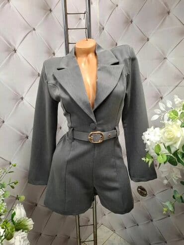 🔥Ženski kratki kombinezon-sako
❤️kombinezoni 4500 din❤️ na lalafo.rs 🔥Ženski kratki kombinezon-sako
❤️kombinezoni 4500 din❤️