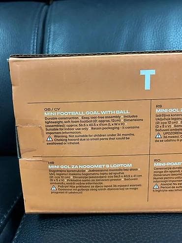 CRIVIT mini gol za fudbal sa loptom - Set: 1 mini gol + mekana/laka na lalafo.rs CRIVIT mini gol za fudbal sa loptom - Set: 1 mini gol + mekana/laka