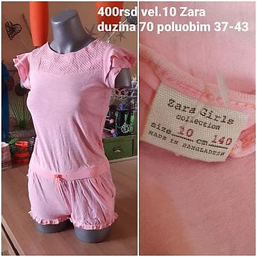 Zara Girls komplet (gornji deo + šorts) – veličina 10 (140 cm) - na lalafo.rs Zara Girls komplet (gornji deo + šorts) – veličina 10 (140 cm) -