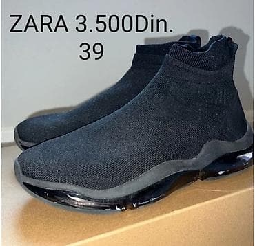 ZARA patike – veličina 39 - Model čarapa-patika sa elastičnim na lalafo.rs — 1 ZARA patike – veličina 39 - Model čarapa-patika sa elastičnim — 1
