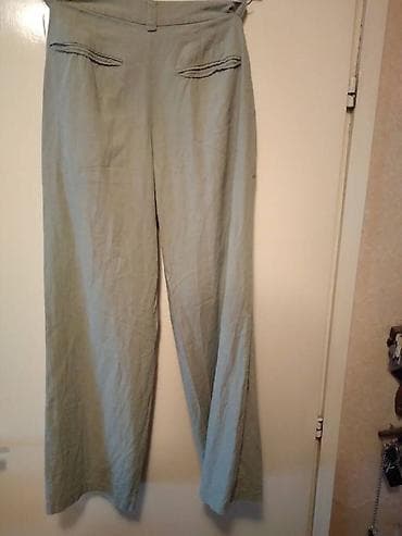 Zenske letnje pantalone Stradivarius svetlo zelene br.32, pamuk 100 na lalafo.rs — 2 Zenske letnje pantalone Stradivarius svetlo zelene br.32, pamuk 100 — 2