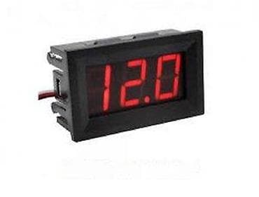 Mini digitalni voltmetar (panelni), 0–99,9 V DC - Očitavanje at lalafo.rs — 4 Mini digitalni voltmetar (panelni), 0–99,9 V DC - Očitavanje — 4