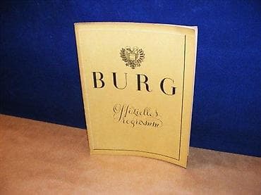 Burg Theater Offizielles Programm Nachmittags 3 uhr 7. marz 1937 na lalafo.rs Burg Theater Offizielles Programm Nachmittags 3 uhr 7. marz 1937