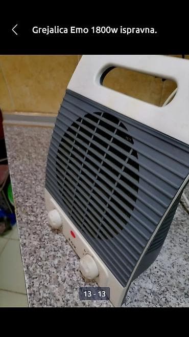 Irons: Grejalica duvaljka 2 brzine plus ventilator Fox 2000w. dobra. Veća at lalafo.rs — 3 Irons: Grejalica duvaljka 2 brzine plus ventilator Fox 2000w. dobra. Veća — 3