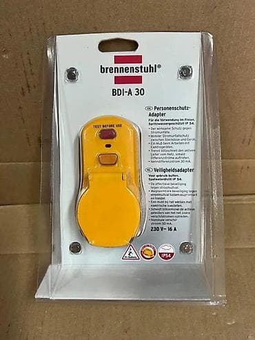 Home & Garden: Brennenstuhl BDI-A 30 – adapter za ličnu zaštitu (RCD/GFCI) za at lalafo.rs — 5 Home & Garden: Brennenstuhl BDI-A 30 – adapter za ličnu zaštitu (RCD/GFCI) za — 5
