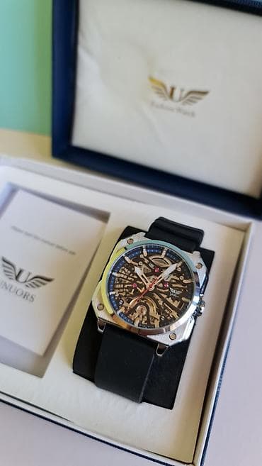 UNUORS muški ručni sat – skeleton dizajn - Brend: UNUORS (na kutiji i na lalafo.rs — 1 UNUORS muški ručni sat – skeleton dizajn - Brend: UNUORS (na kutiji i — 1