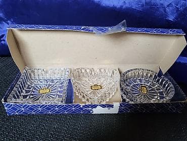Pepeljare nove kristal,Zajecar 70te. Set od 3 pepeljare Zajecar na lalafo.rs — 7 Pepeljare nove kristal,Zajecar 70te. Set od 3 pepeljare Zajecar — 7