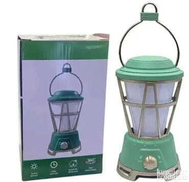 Garden Lighting: LED Punjenja Retro Fenjer Lampa za Kampovanje Savršena za kampovanje at lalafo.rs — 2 Garden Lighting: LED Punjenja Retro Fenjer Lampa za Kampovanje Savršena za kampovanje — 2