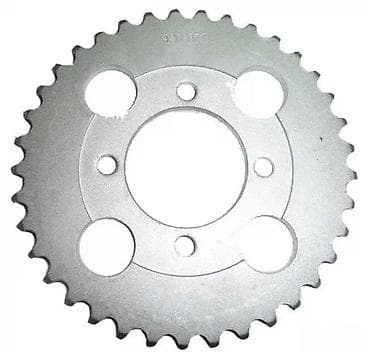 Zadnji lančanik za motocikl/skuter - Materijal: čelik, precizno na lalafo.rs Zadnji lančanik za motocikl/skuter - Materijal: čelik, precizno