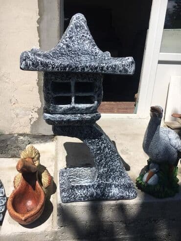 Garden Decor: Dekorativna baštenska statua – kamena/polimerska japanska lanterna - at lalafo.rs — 2 Garden Decor: Dekorativna baštenska statua – kamena/polimerska japanska lanterna - — 2