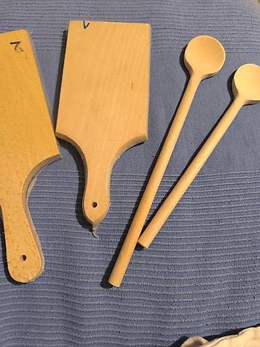 Kuhinjski set od drveta + mop glavica - Drvene daske za sečenje sa at lalafo.rs — 4 Kuhinjski set od drveta + mop glavica - Drvene daske za sečenje sa — 4