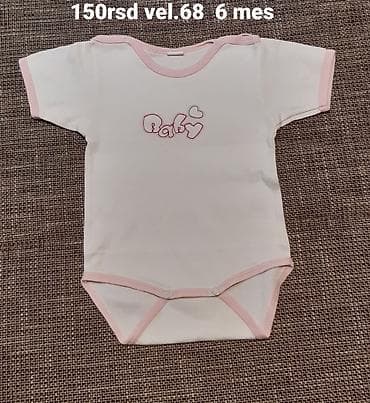 Bebi bodi sa kratkim rukavima - Brend: Montex (oznaka na etiketi) - na lalafo.rs — 1 Bebi bodi sa kratkim rukavima - Brend: Montex (oznaka na etiketi) - — 1