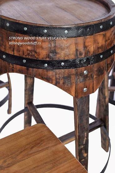 Kids' furniture: Garnitura za sedenje pravi se od korisceni burica dimenzije: sto od 50 at lalafo.rs — 2 Kids' furniture: Garnitura za sedenje pravi se od korisceni burica dimenzije: sto od 50 — 2